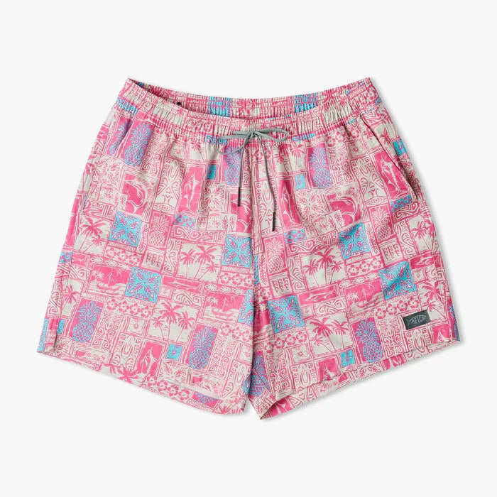 AFTCO MFG Men's Shorts Aftco Strike Swim Shorts - Flamingo Pink