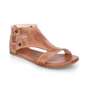 Bed Stu Women's Shoes Bed Stu Soto Sandals - Tan Rustic || David's Clothing