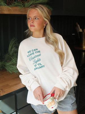 CHARLIE SOUTHERN Women's Sweater Charlie Southern Til January Sweatshirt || David's Clothing