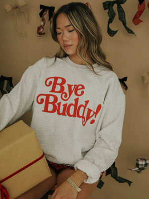 CHARLIE SOUTHERN Women's Sweater Charlie Southern Bye Buddy Sweatshirt || David's Clothing