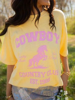 CHARLIE SOUTHERN Women's Tee Charlie Southern Cowboy Country Club Tee