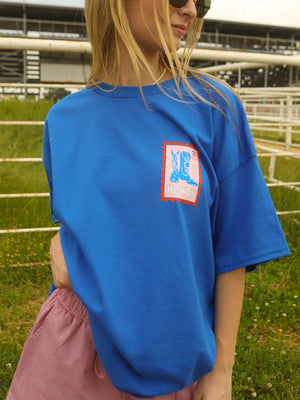 CHARLIE SOUTHERN Women's Tee Charlie Southern Howdy Stamp Tee || David's Clothing