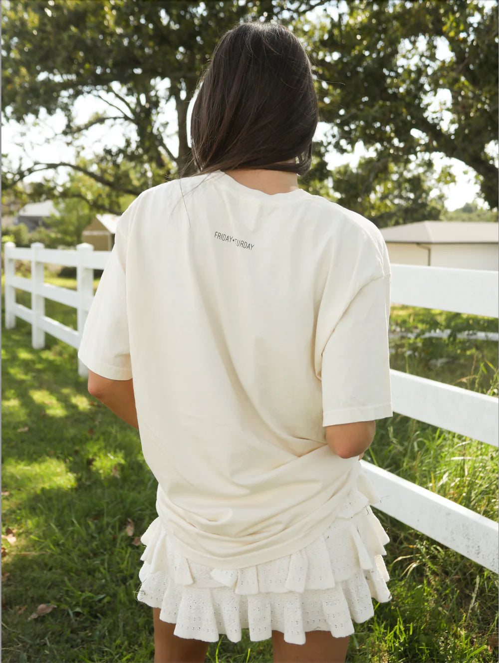 CHARLIE SOUTHERN Women's Tee Friday + Saturday Lukes Diner Tee || David's Clothing