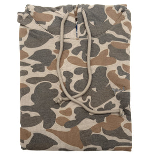 COASTAL COTTON Men's Hoodies BROWN CAMO / S Coastal Cotton French Terry Camo Hoodie CMHCHBC
