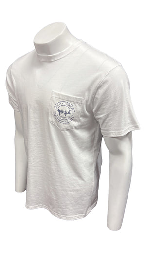 COASTAL COTTON Men's Tees Coastal Cotton Snapper Outline SS Tee || David's Clothing