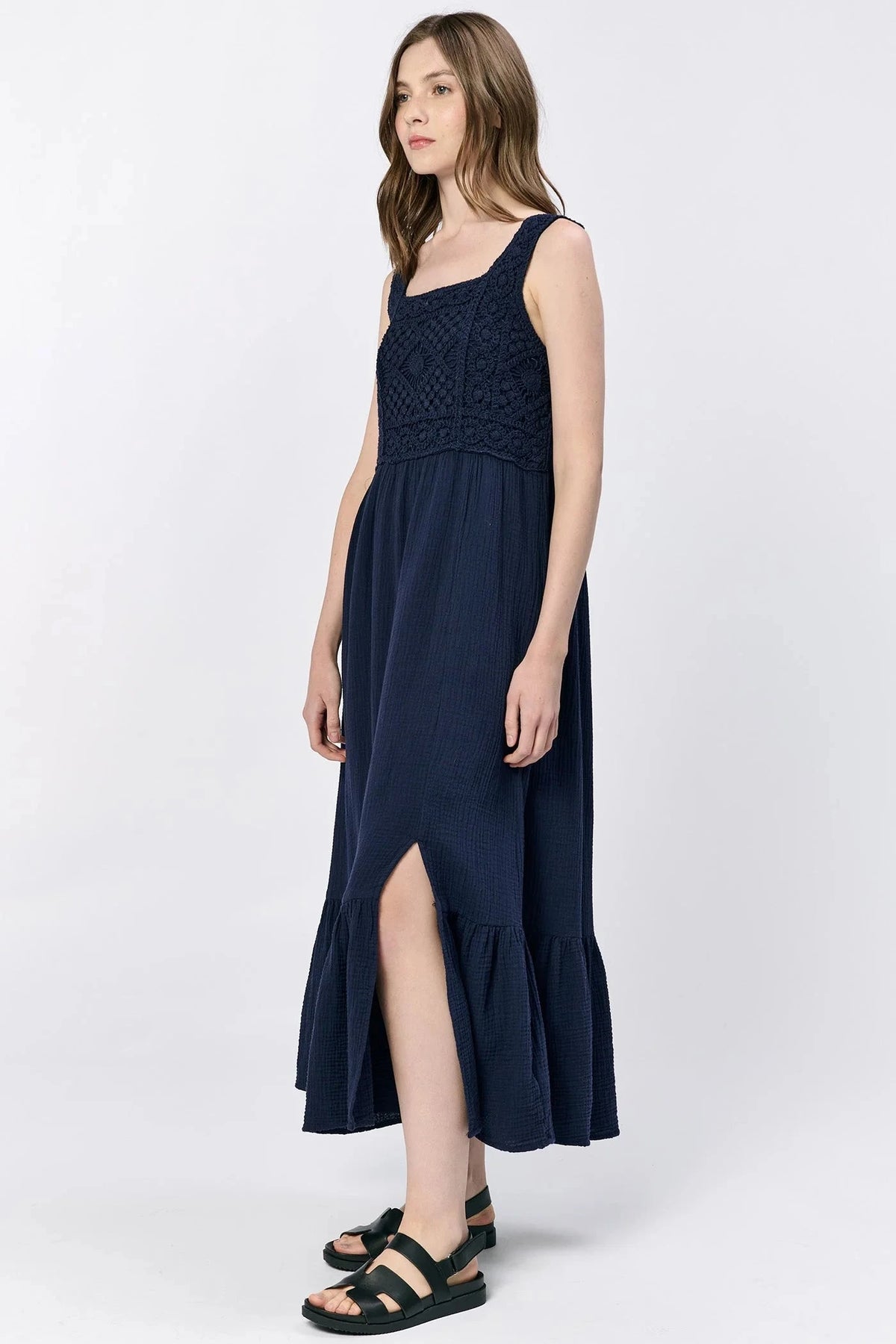 DEAR JOHN DENIM Women's Dresses Dear John Chasity Novelty Dress || David's Clothing