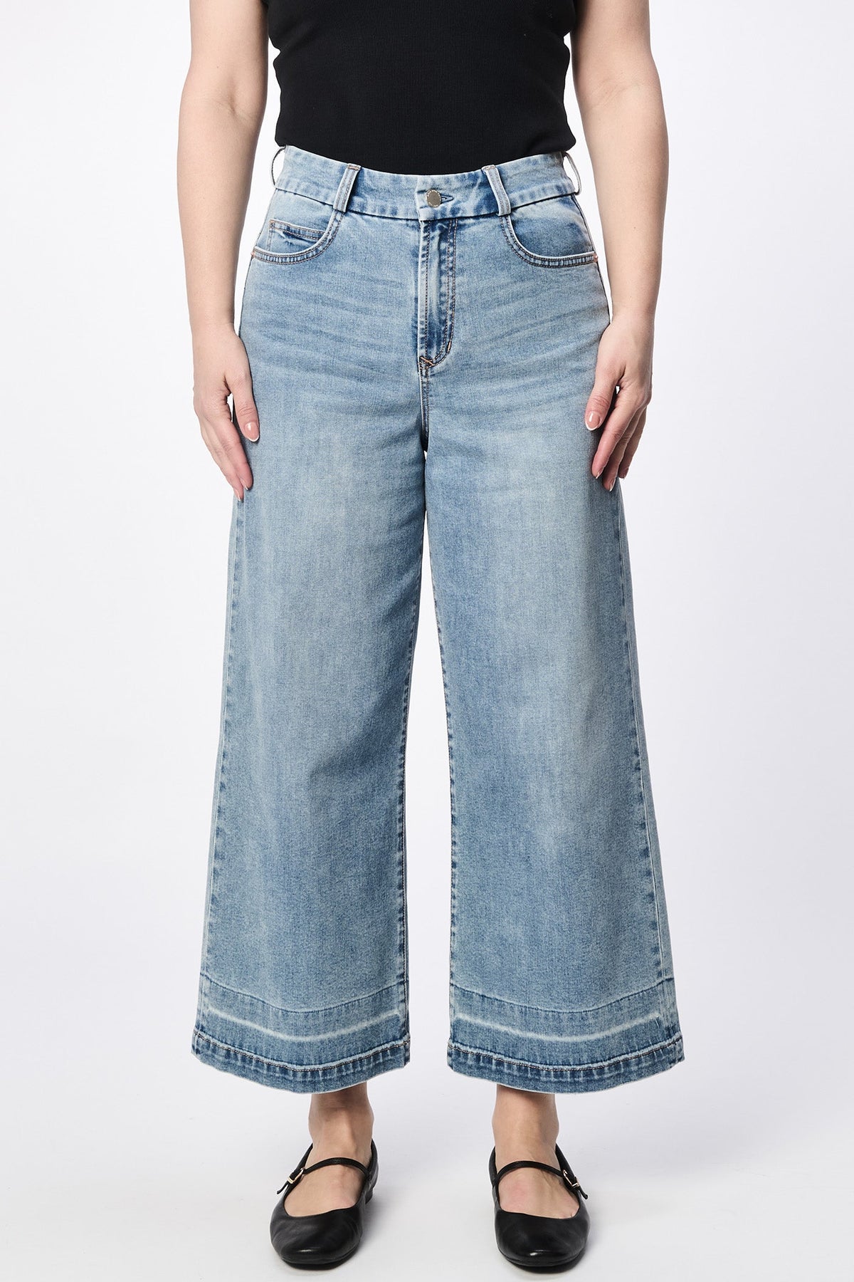 DEAR JOHN DENIM Women's Jeans Dear John Audrey High Rise Clean Hem - Hillcress || David's Clothing