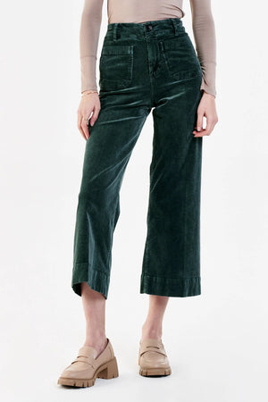 DEAR JOHN DENIM Women's Jeans Dear John Audrey Super High Rise Cropped Wide Leg Pants || David's Clothing