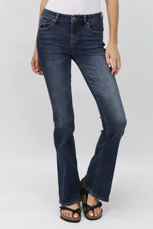 DEAR JOHN DENIM Women's Jeans Dear John Denim Jaxtyn High Rise Bootcut Jeans Millbridge || David's Clothing