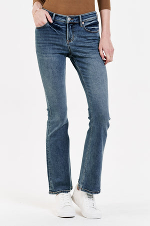 DEAR JOHN DENIM Women's Jeans Dear John Jaxtyn High Rise Bootcut Jeans Silverdale || David's Clothing