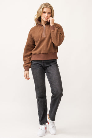 DEAR JOHN DENIM Women's Sweaters Dear John Briar Half Zip Pullover || David's Clothing