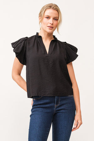 DEAR JOHN DENIM Women's Top Dear John Coraline Top || David's Clothing