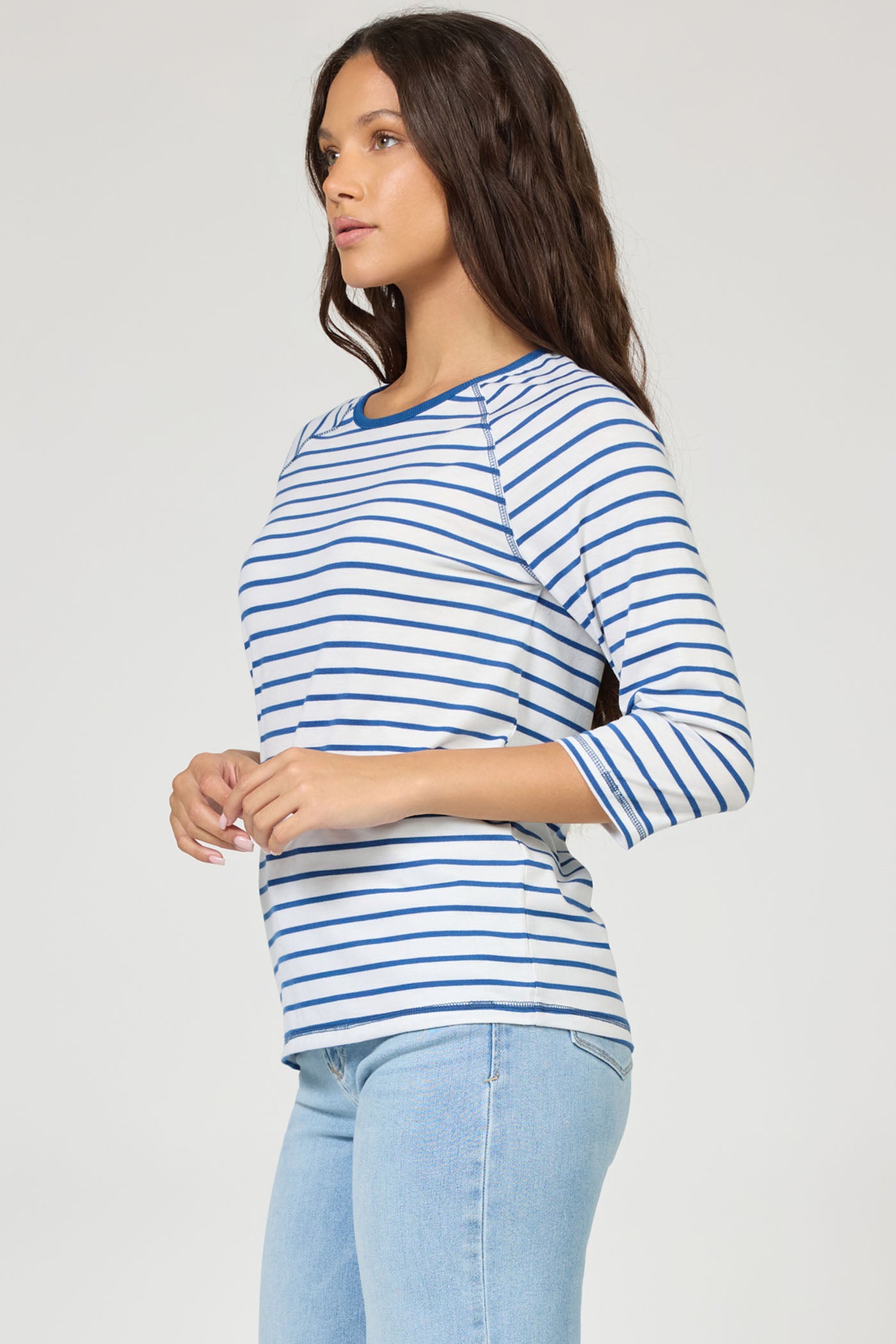 DEAR JOHN DENIM Women's Top Dear John Sonoma Stripe Top