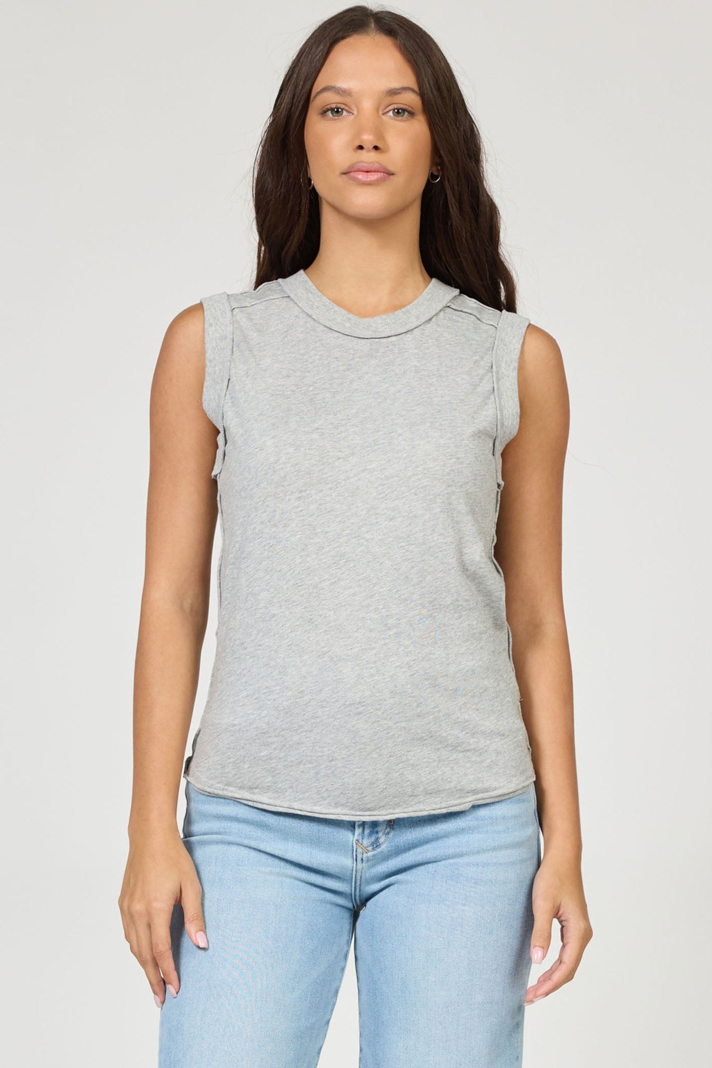 DEAR JOHN DENIM Women's Top H GREY / XS Dear John Zo Tank DKN2102D8