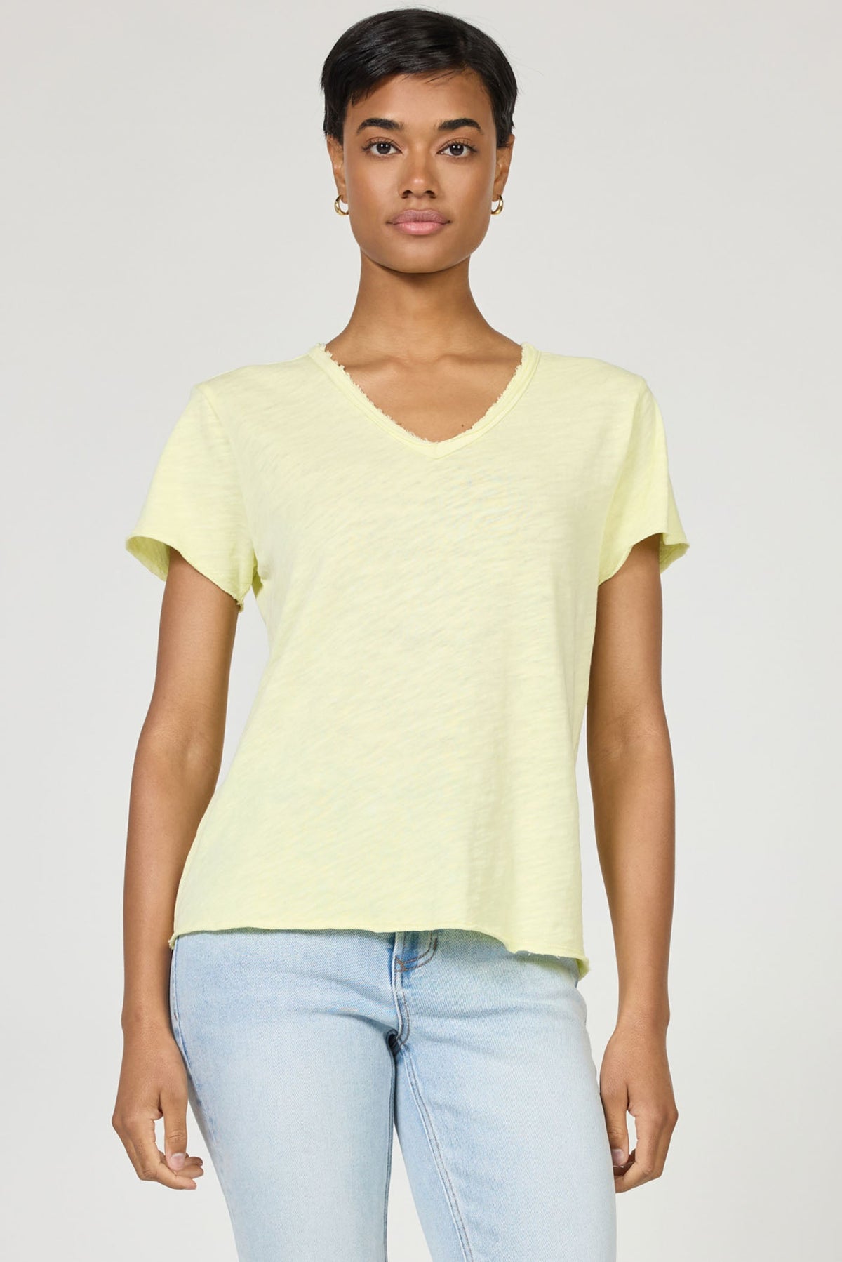 DEAR JOHN DENIM Women's Top YELLOW / XS Dear John Vanya Tee DKN2085D9RVC