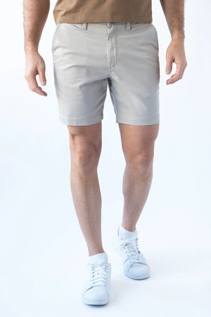 DEVIL DOG Men's Shorts Devil-Dog Chino Short 7" - Putty || David's Clothing