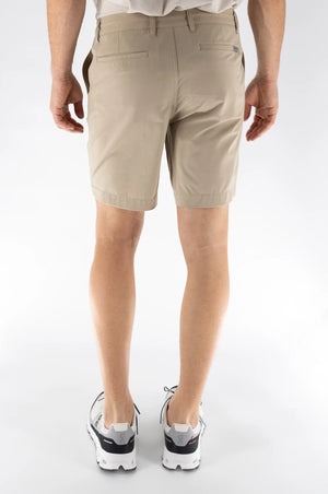 DEVIL DOG Mens Shorts Devil Dog Hybrid Short 8" - Sand || David's Clothing