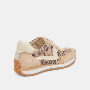 DOLCE VITA Women's Shoes Dolce Vita B.ntcd Sneakers Lt Leopard Suede || David's Clothing