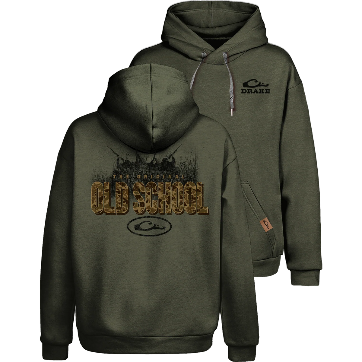 DRAKE CLOTHING CO. Men's Hoodies DARK HEATHER / S Drake Mud Cart Hoodie DS1660DDD