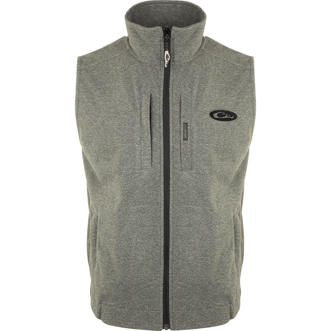 DRAKE CLOTHING CO. Men's Outerwear MED BROWN / M Drake Heather Windproof Layering Vest || David's Clothing DW1605BRH