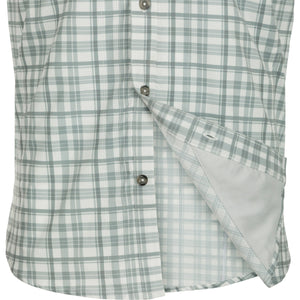 DRAKE CLOTHING CO. Men's Sport Shirt Drake Hunter Creek Window Pane Plaid Shirt L/S || David's Clothing