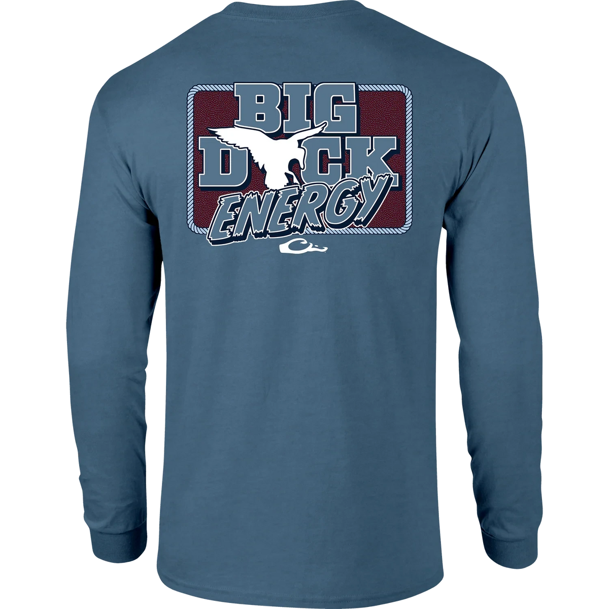 DRAKE CLOTHING CO. Men's Tees Drake Big Duck Energy Long Sleeve T-Shirt || David's Clothing