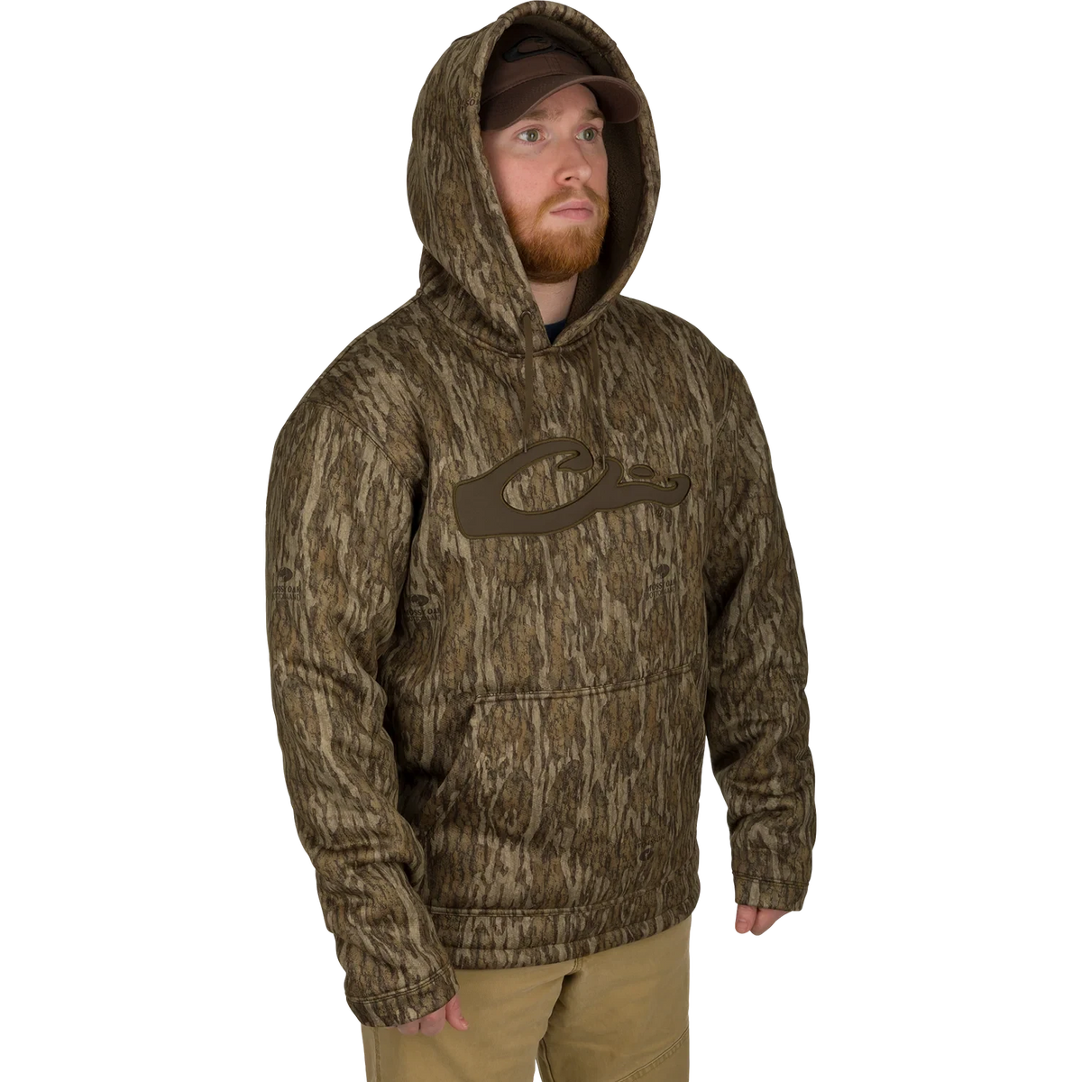 DRAKE CLOTHING CO. Mens Jackets Drake LST Silencer Fleece-Lined Hoodie || David's Clothing
