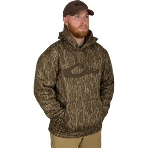 DRAKE CLOTHING CO. Mens Jackets Drake LST Silencer Fleece-Lined Hoodie || David's Clothing