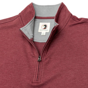 DUCK HEAD Men's Pullover Duck Head Dunmore 1/4 Zip Pullover || David's Clothing