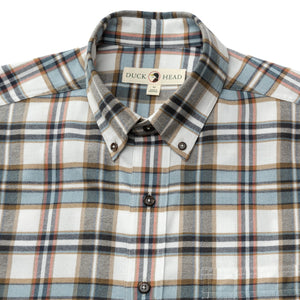 DUCK HEAD Men's Sport Shirt Duck Head Cotton Flannel Sport Shirt || David's Clothing