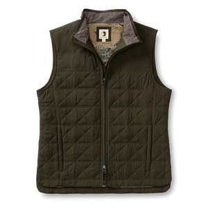 DUCK HEAD Mens Jackets DARK FOREST / L Duck head Fremont Performance Quilted Vest || David's Clothing D51034388