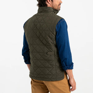 DUCK HEAD Mens Jackets Duck head Fremont Performance Quilted Vest || David's Clothing