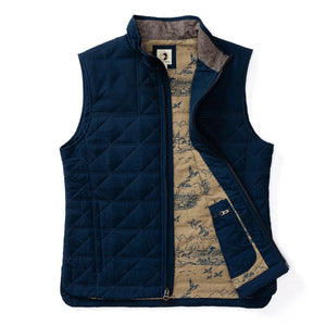 DUCK HEAD Mens Jackets Duck head Fremont Performance Quilted Vest || David's Clothing