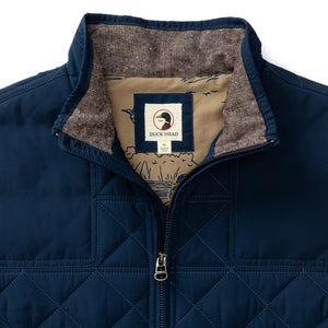 DUCK HEAD Mens Jackets Duck head Fremont Performance Quilted Vest || David's Clothing