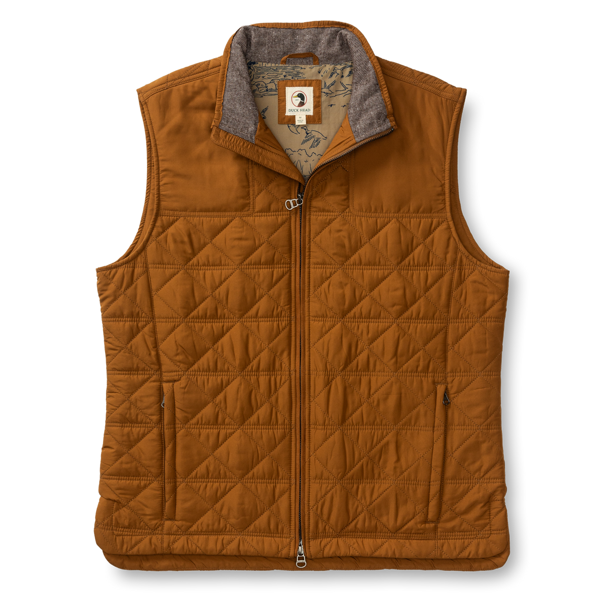 DUCK HEAD Mens Jackets Duck Head Fremont Sport Performance Quilted Vest