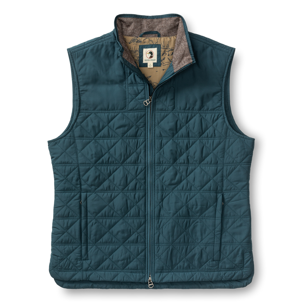 DUCK HEAD Mens Jackets Duck Head Fremont Sport Performance Quilted Vest