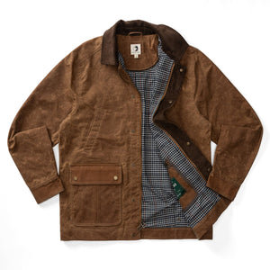 DUCK HEAD Mens Jackets Duck Head Waxed Duck Canvas Jacket