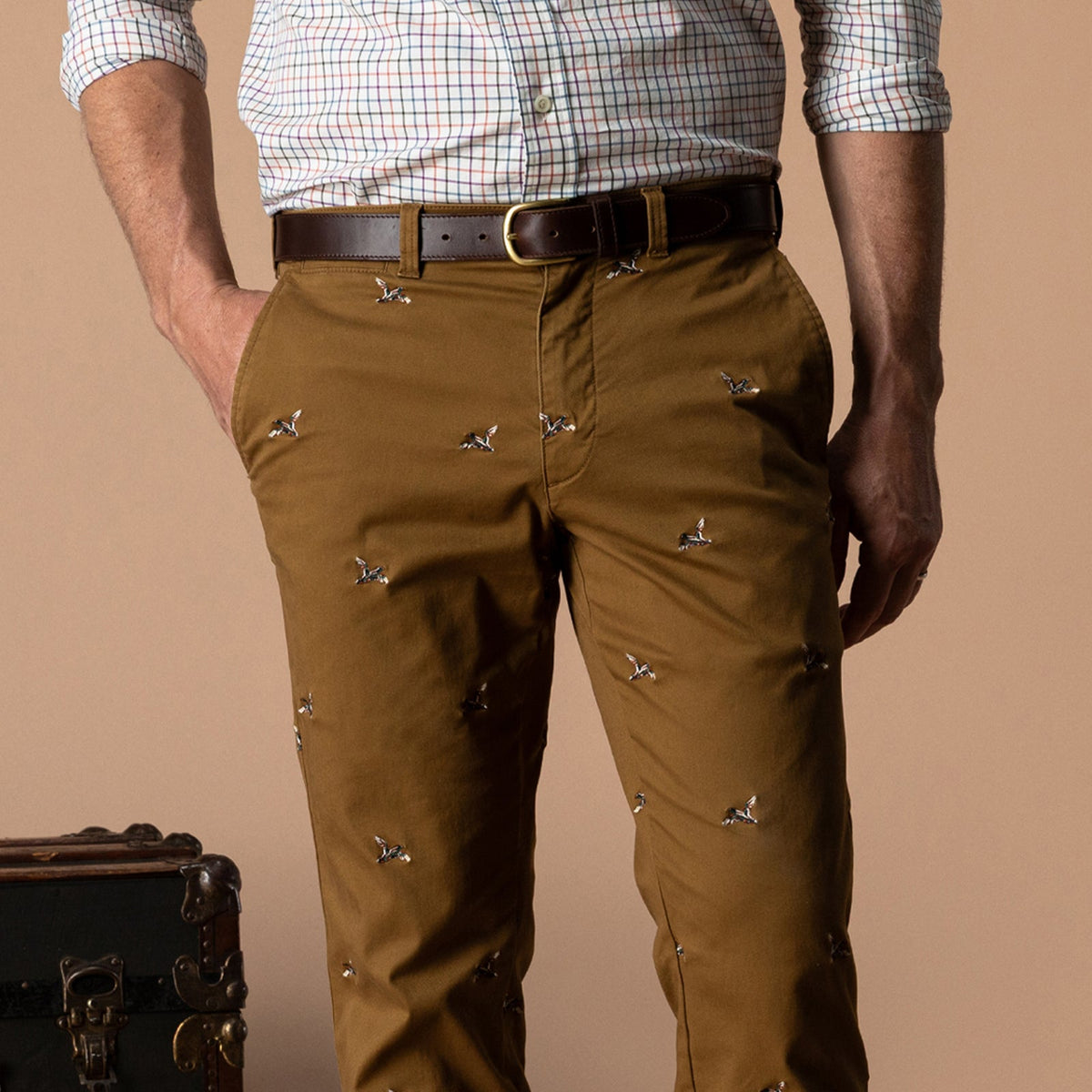 DUCKHEAD Men's Pants Duck Head Classic Fit Gold School Chino