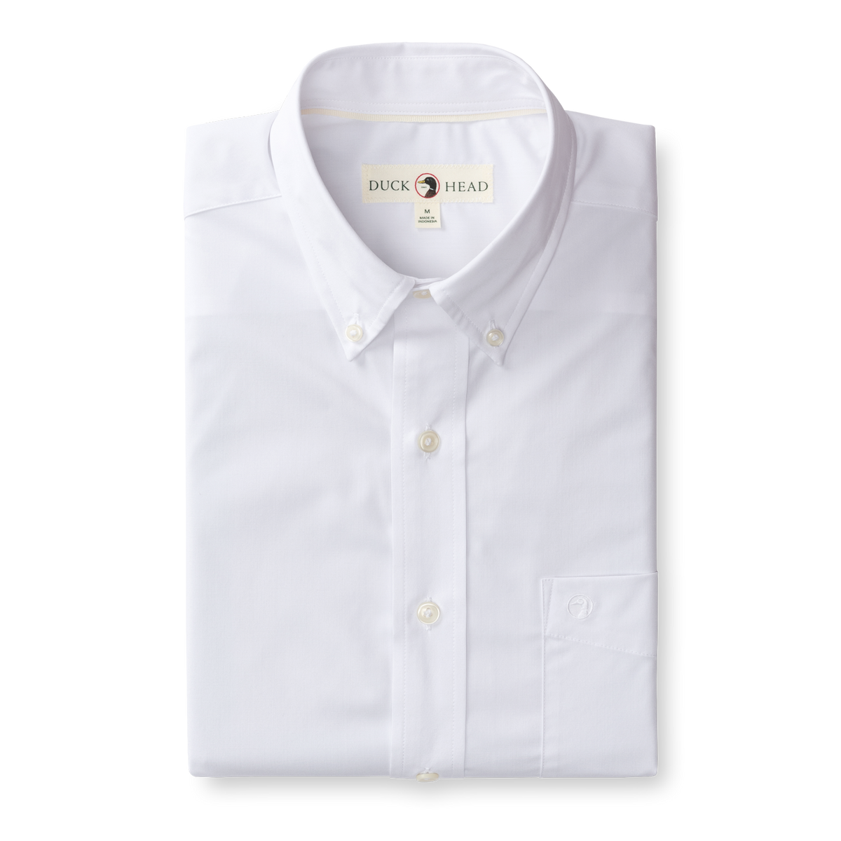 DUCKHEAD Men's Sport Shirt Duck Head Performance Poplin Sport Shirt - Boyce Solid