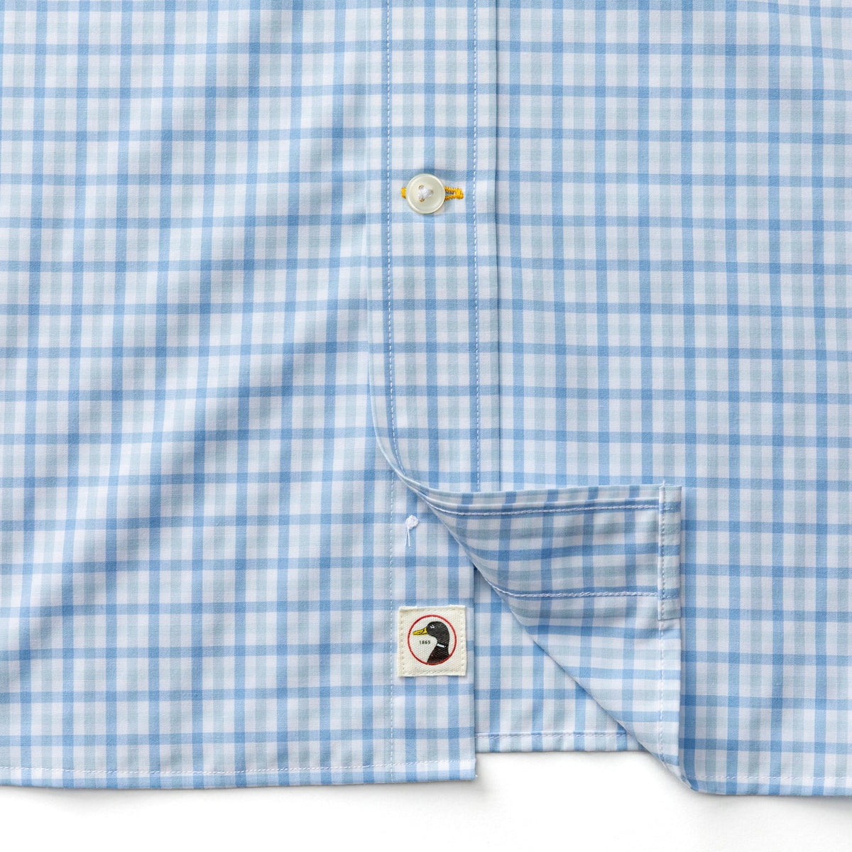 DUCKHEAD Men's Sport Shirt Duck Head Performance Poplin Sport Shirt