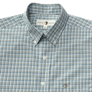 DUCKHEAD Men's Sport Shirt Duck Head Performance Poplin Sport Shirt || David's Clothing 