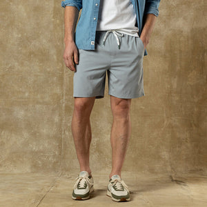 DUCKHEAD Mens Shorts QUARRY GREY / M / 7 inch Duck Head 7" Rover Hybrid Performance Short D61032068