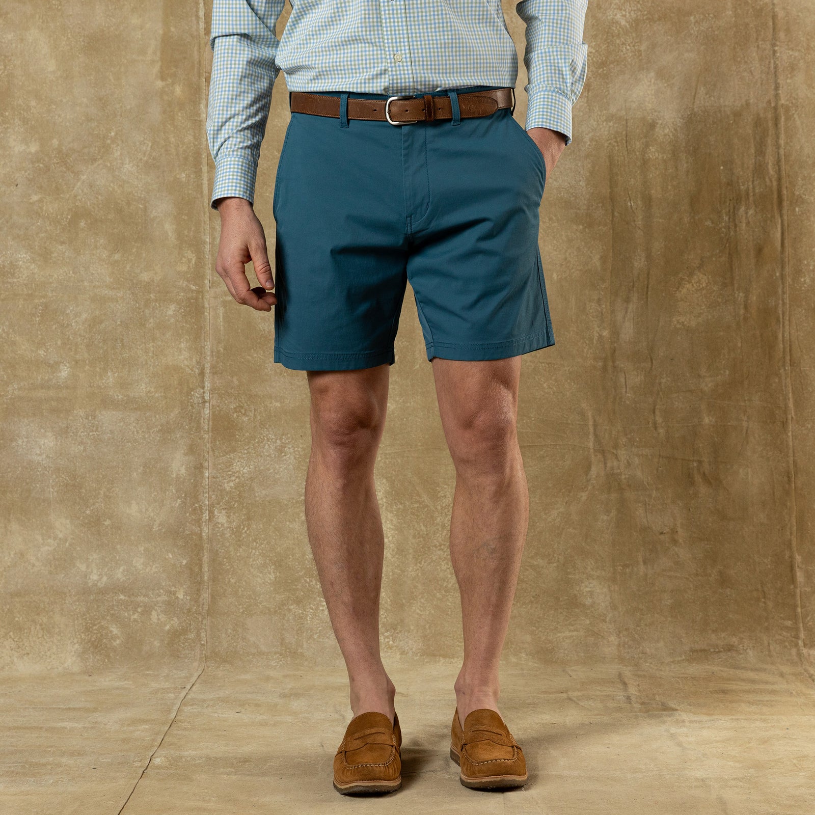 DUCKHEAD Mens Shorts QUARRY GREY / 28 Duck Head 8" Harbor Performance Short D61004068