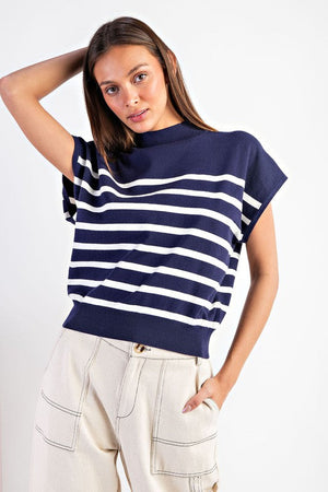 ee:some Women's Top NAVY / S SG8893