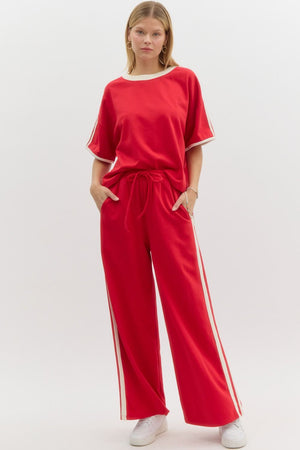 ENTRO INC Women's Top Oversized Athletic Top || David's Clothing