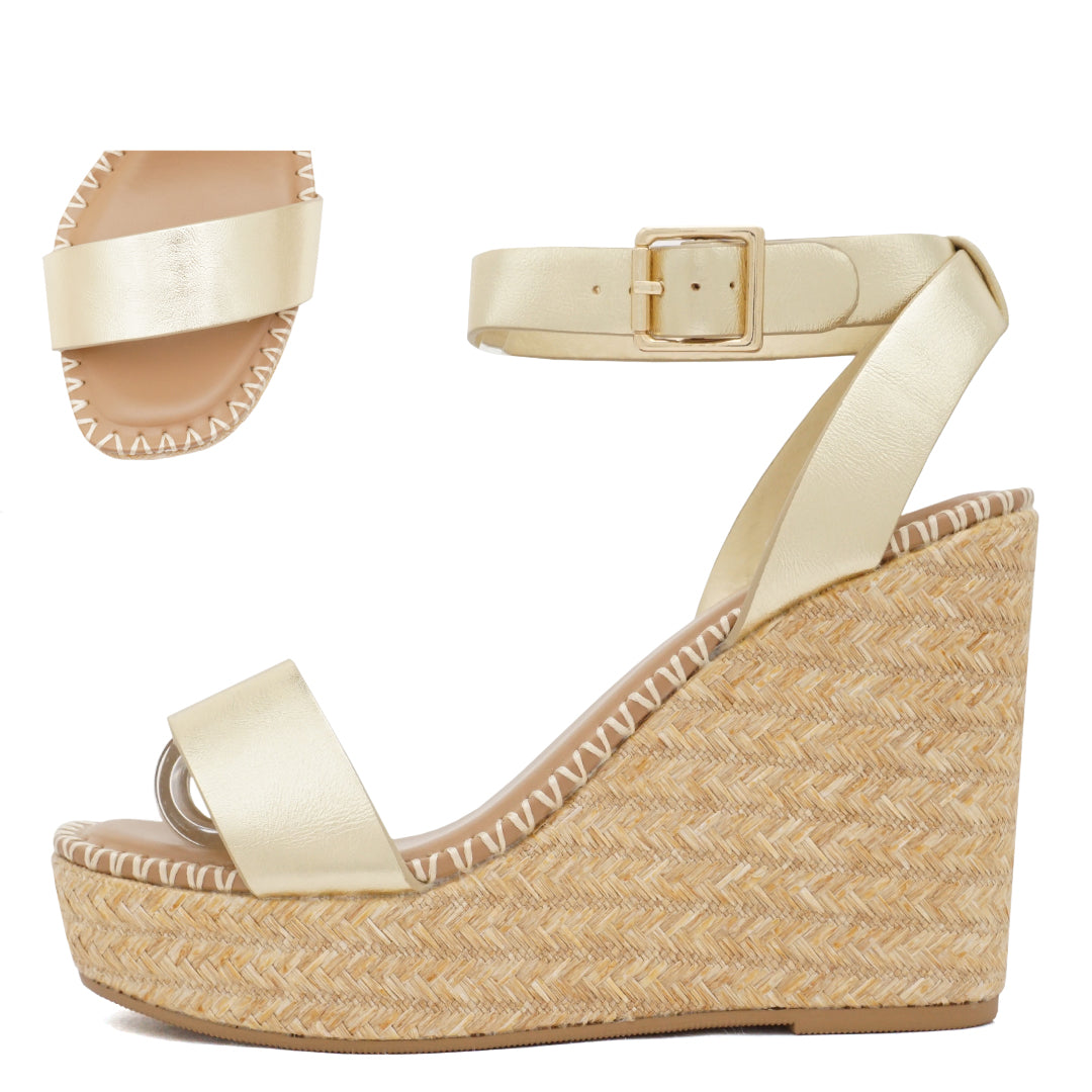 FORTUNE DYNAMIC Women's Shoes Benson Platform Sandal || David's Clothing