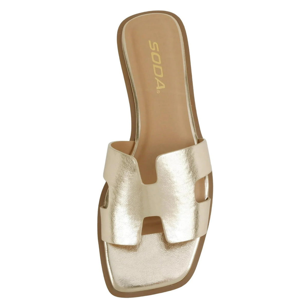 FORTUNE DYNAMIC Women's Shoes GOLD / 5.5 Soda Shoes Women KNIT Slip-On KNITG