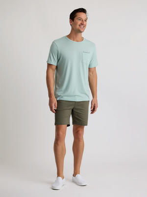 FREE FLY APPAREL Men's Tees Free Fly Lazy Tides Pocket Tee || David's Clothing