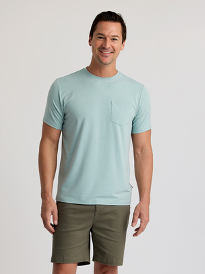 FREE FLY APPAREL Men's Tees Free Fly Men's Bamboo Flex Pocket Tee || David's Clothing