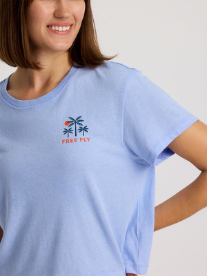 FREE FLY APPAREL Women's Tee Free Fly Women's Beach Access Tee || David's Clothing